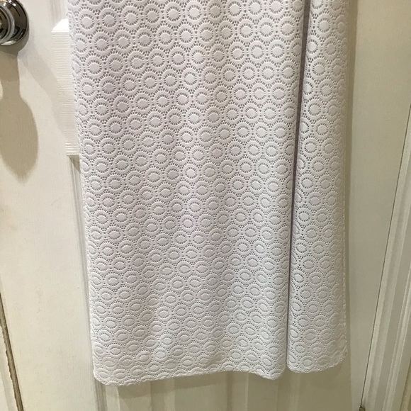 Lily Pulitzer Eyelet Lined Maxi Dress With Detail Neckline White Size Small - Picture 10 of 11